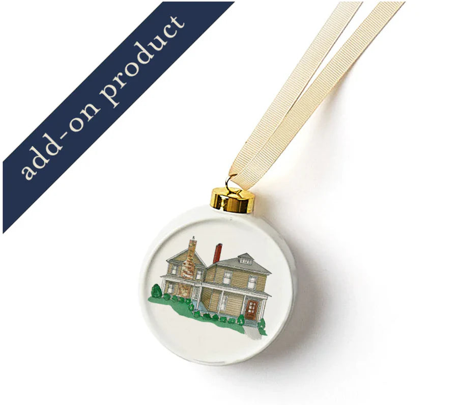 Classic Watercolor House Portrait